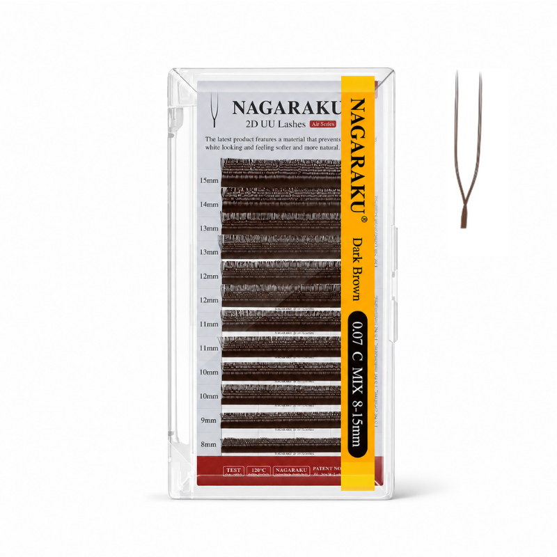 NAGARAKU 2D UU DARK BROWN / CAFÉ