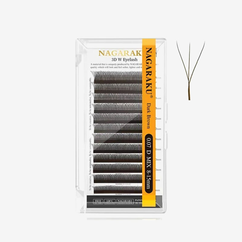 NAGARAKU W 3D BROWN / CAFE
