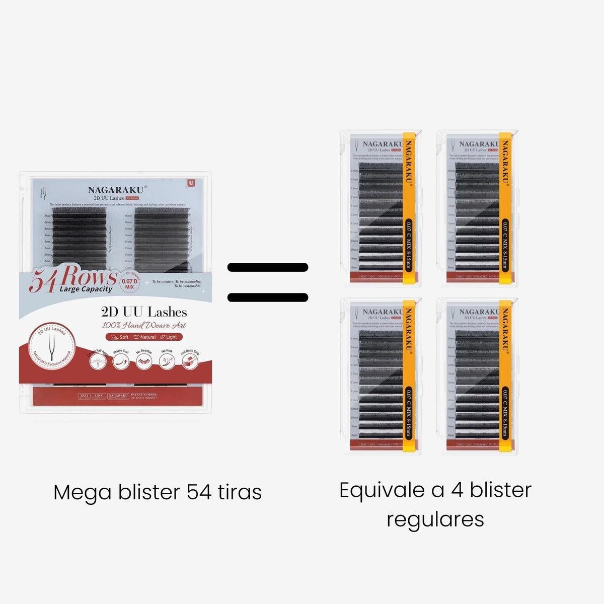NAGARAKU Mega Blister 2D UU - imagen 2