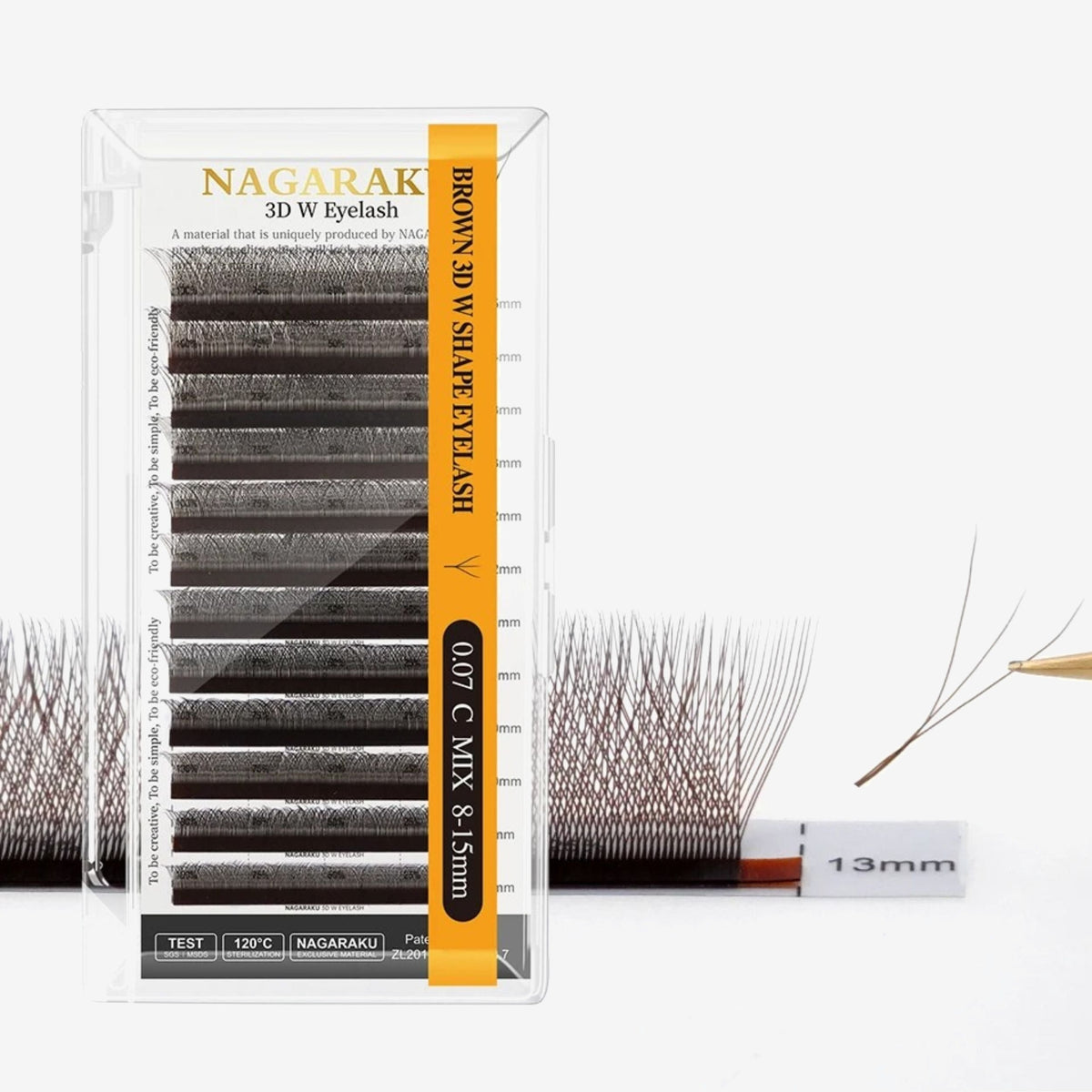 NAGARAKU W 3D BROWN / CAFE - imagen 3