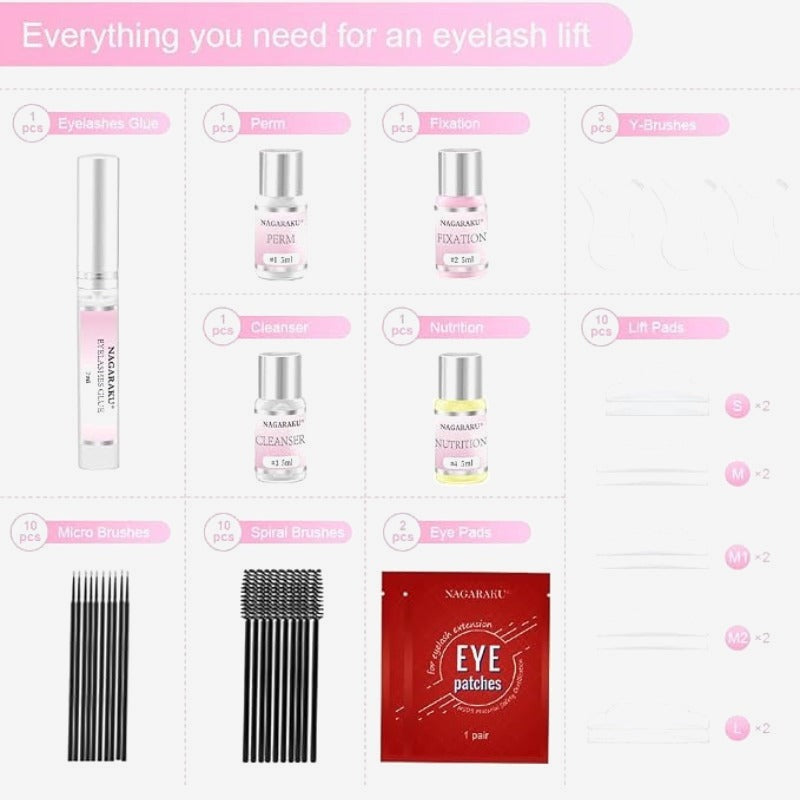 NAGARAKU KIT LASH LIFTING - imagen 3