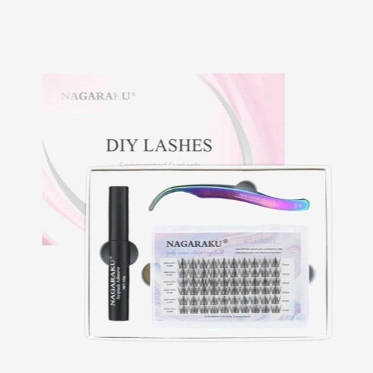 PESTAÑAS DIY KIT COMPLETO NAGARAKU
